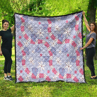 Hawaii Anthurium Tiare Pikake Lei Quilt Poni Lauhala Art Pattern LT01 - Polynesian Pride