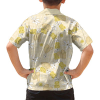Hawaii Anthurium Tiare Pikake Lei Hawaiian Shirt Melemele Lauhala Art Pattern