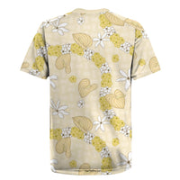 Hawaii Anthurium Tiare Pikake Lei Rugby Jersey Melemele Lauhala Art Pattern