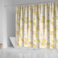 Hawaii Anthurium Tiare Pikake Lei Shower Curtain Melemele Lauhala Art Pattern LT01 - Polynesian Pride