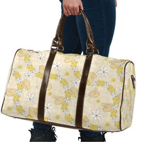 Hawaii Anthurium Tiare Pikake Lei Travel Bag Melemele Lauhala Art Pattern LT01 - Polynesian Pride