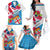 Fiji Day Family Matching Off Shoulder Long Sleeve Dress and Hawaiian Shirt Fijian Hibiscus Special Version LT01 - Polynesian Pride