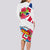 Fiji Day Long Sleeve Bodycon Dress Fijian Hibiscus Special Version LT01 - Polynesian Pride