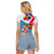 Fiji Day Raglan Cropped T Shirt Fijian Hibiscus Special Version LT01 - Polynesian Pride