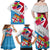 Personalised Fiji Day Family Matching Off Shoulder Maxi Dress and Hawaiian Shirt Fijian Hibiscus Special Version LT01 - Polynesian Pride