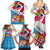 Personalised Fiji Day Family Matching Summer Maxi Dress and Hawaiian Shirt Fijian Hibiscus Special Version LT01 - Polynesian Pride