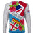 Personalised Fiji Day Long Sleeve Shirt Fijian Hibiscus Special Version LT01 - Polynesian Pride