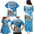 Fiji Family Matching Puletasi Dress and Hawaiian Shirt Bula Fijian Tapa Pattern LT01 - Polynesian Pride