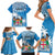 Fiji Family Matching Short Sleeve Bodycon Dress and Hawaiian Shirt Bula Fijian Tapa Pattern LT01 - Polynesian Pride