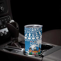 Fiji Tumbler Cup Bula Fijian Tapa Pattern