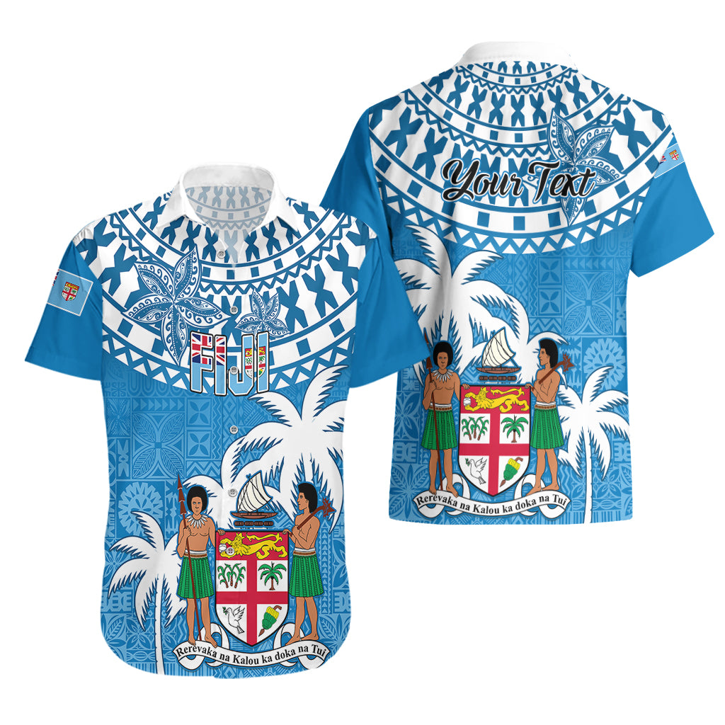 Personalised Fiji Hawaiian Shirt Bula Fijian Tapa Pattern LT01 - Polynesian Pride