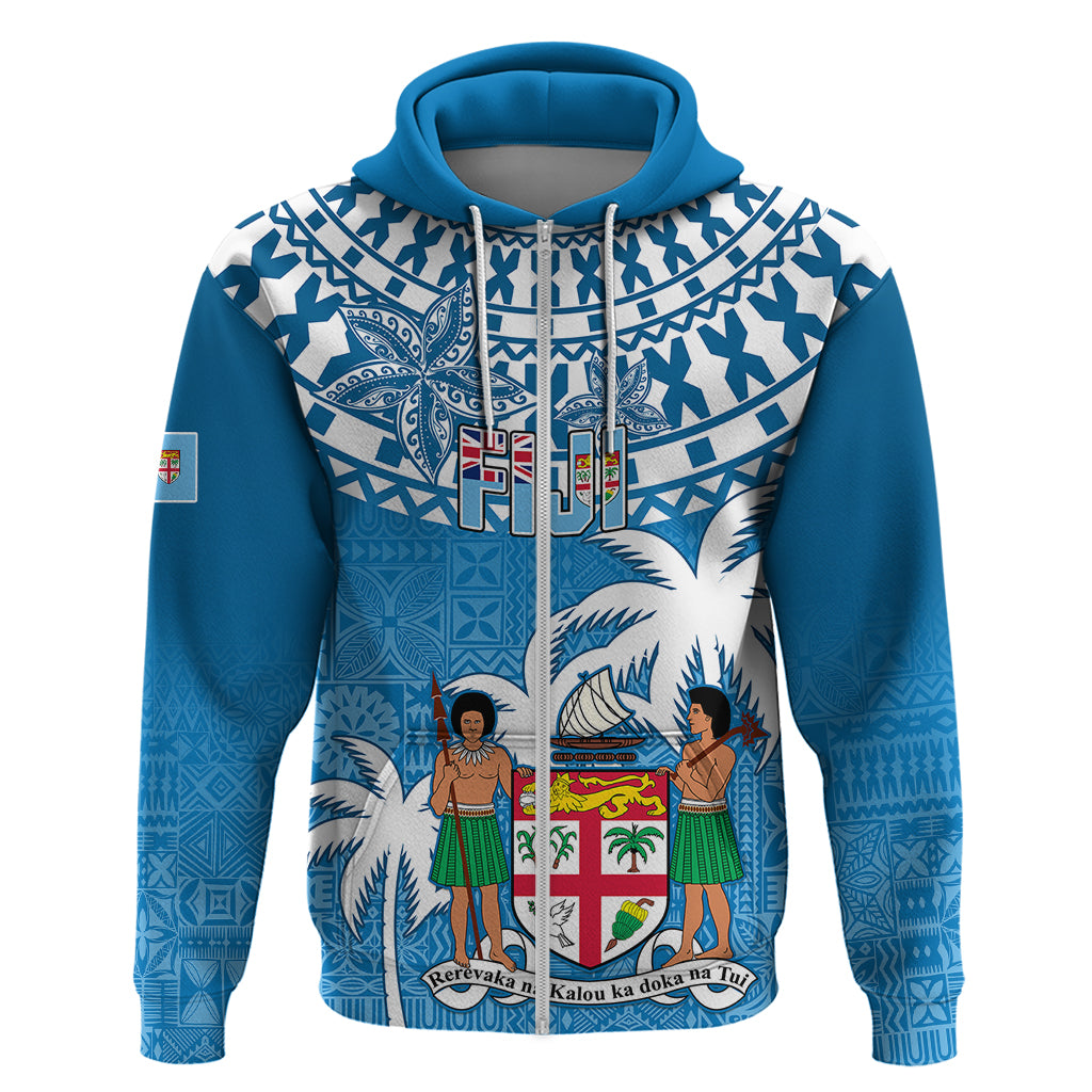 Personalised Fiji Hoodie Bula Fijian Tapa Pattern LT01 - Polynesian Pride