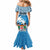 Personalised Fiji Mermaid Dress Bula Fijian Tapa Pattern LT01 - Polynesian Pride