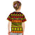 Custom Hawaii Christmas Kid T Shirt Hawaiian Quilt Pattern Reggae Version LT01 - Polynesian Pride