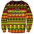 Custom Hawaii Christmas Sweatshirt Hawaiian Quilt Pattern Reggae Version LT01 Unisex Art - Polynesian Pride