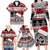 Custom New Zealand Christmas Family Matching Long Sleeve Bodycon Dress and Hawaiian Shirt Maori Meri Kirihimete Moko LT01 - Polynesian Pride