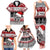 Custom New Zealand Christmas Family Matching Tank Maxi Dress and Hawaiian Shirt Maori Meri Kirihimete Moko LT01 - Polynesian Pride