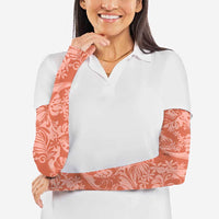 Tahiti Puatou Tiare Floral Arm Sleeves Monstera Palm Tropical Leaves LT01 - Polynesian Pride