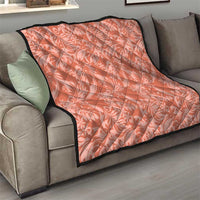Tahiti Puatou Tiare Floral Quilt Monstera Palm Tropical Leaves LT01 - Polynesian Pride