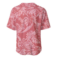 Tahiti Tarona Tiare Floral Baseball Jersey Monstera Palm Tropical Leaves - Polynesian Pride
