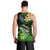 Hawaii Men Tank Top Polynesian Shark with Kakau Green Version LT01 - Polynesian Pride