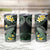 Hawaii Tumbler Cup Polynesian Shark with Kakau Green Version