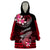 Hawaii Wearable Blanket Hoodie Polynesian Shark with Kakau Red Version LT01 One Size Red - Polynesian Pride