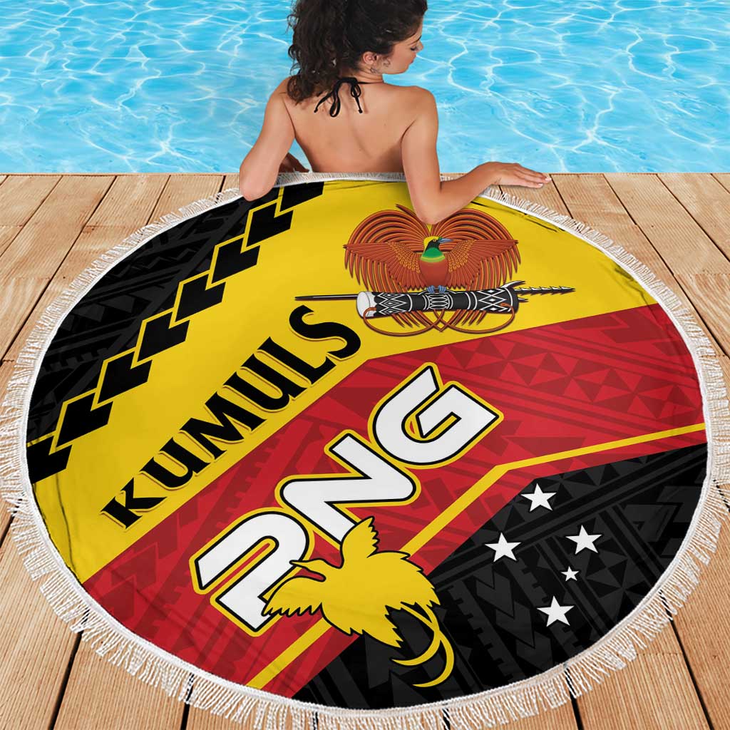 PNG Beach Blanket The Kumuls Are On A Roll LT01 - Polynesian Pride