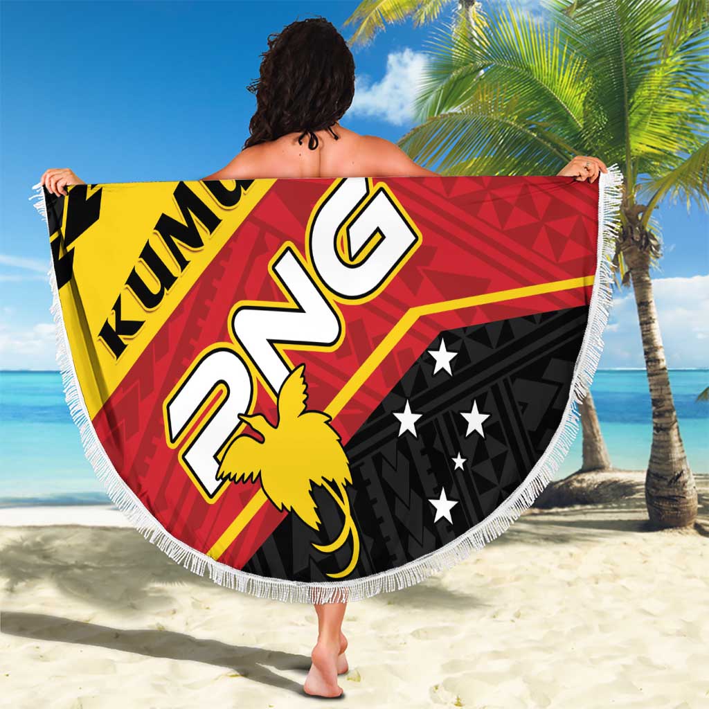 PNG Beach Blanket The Kumuls Are On A Roll LT01 - Polynesian Pride