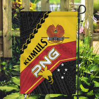 PNG Garden Flag The Kumuls Are On A Roll LT01 Garden Flag Black - Polynesian Pride