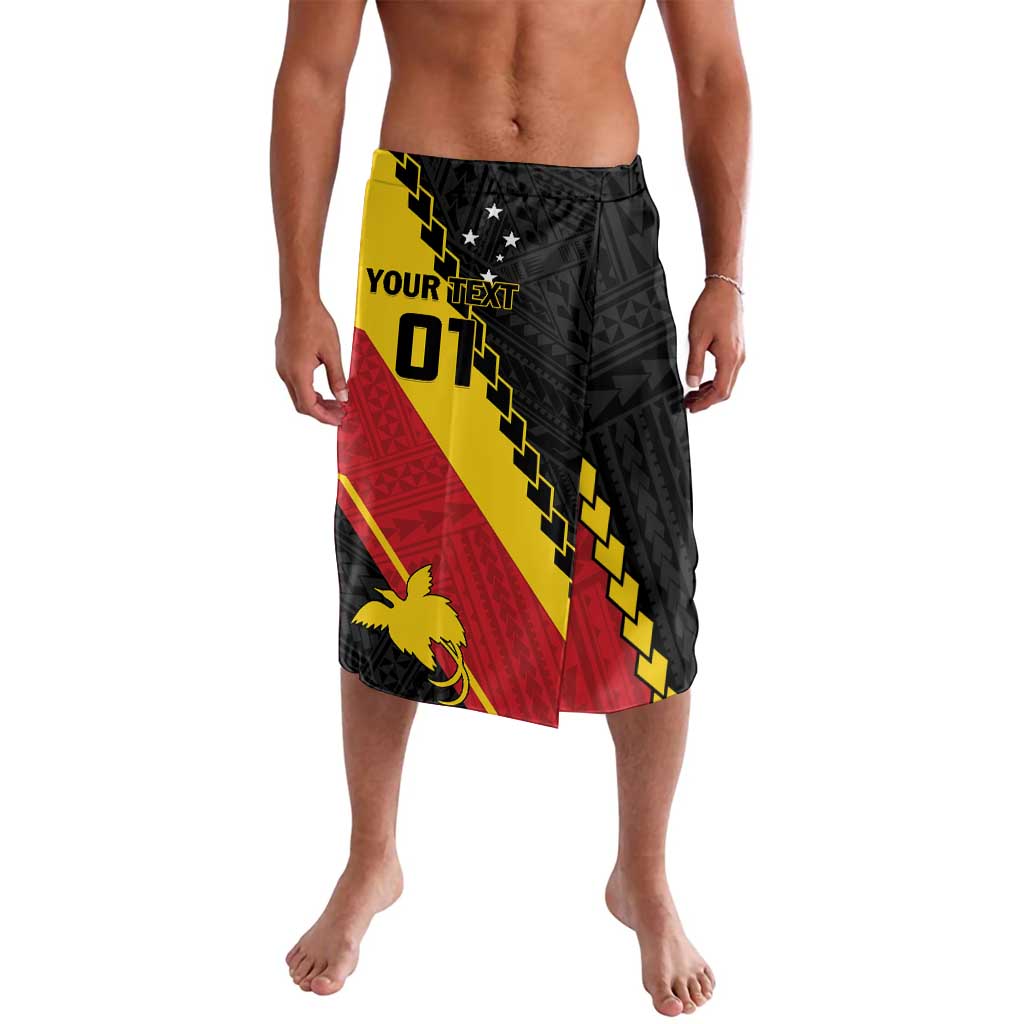 Custom PNG Lavalava The Kumuls Are On A Roll LT01 Black - Polynesian Pride