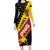 Custom PNG Long Sleeve Bodycon Dress The Kumuls Are On A Roll