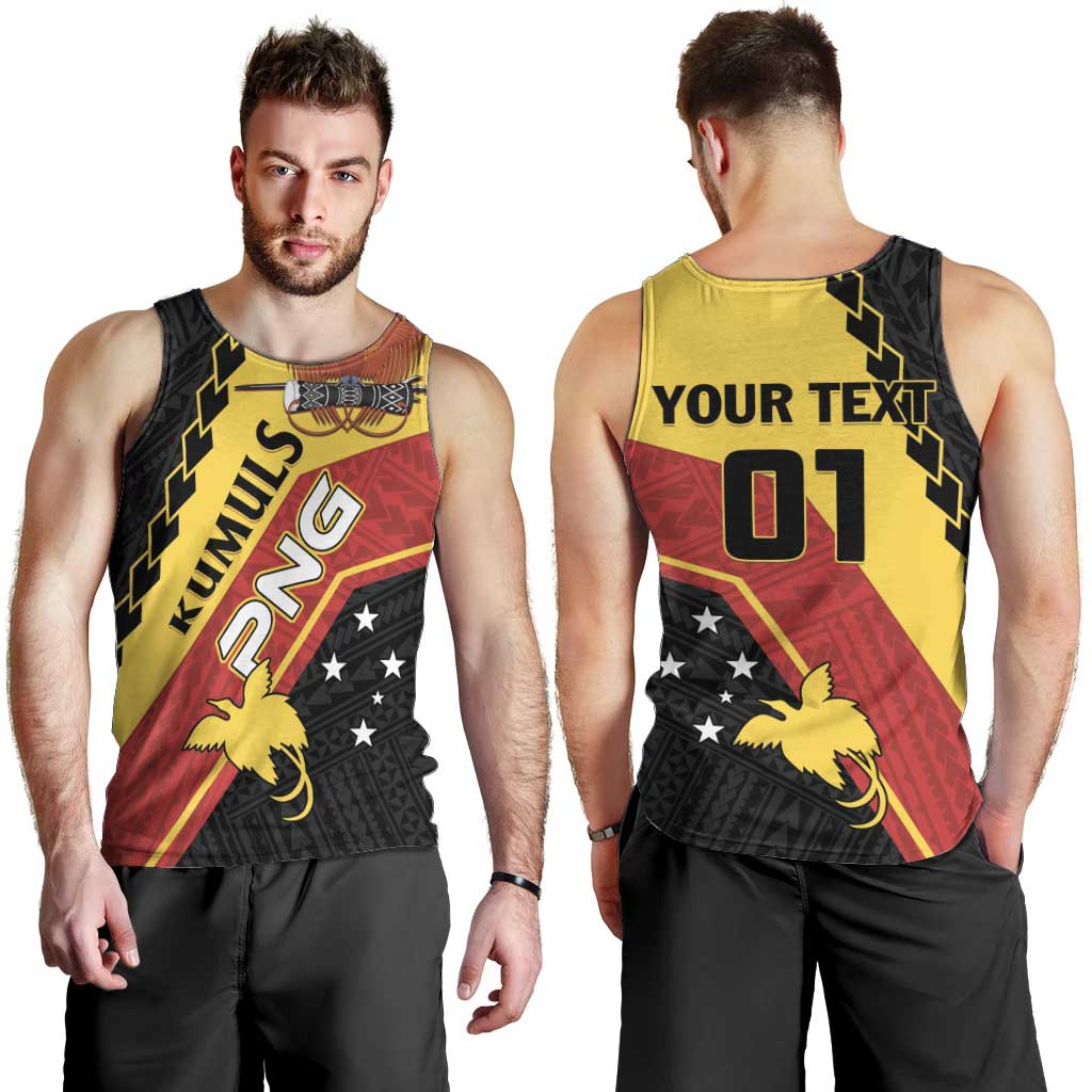 Custom PNG Men Tank Top The Kumuls Are On A Roll LT01 - Polynesian Pride