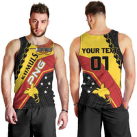 Custom PNG Men Tank Top The Kumuls Are On A Roll LT01 - Polynesian Pride