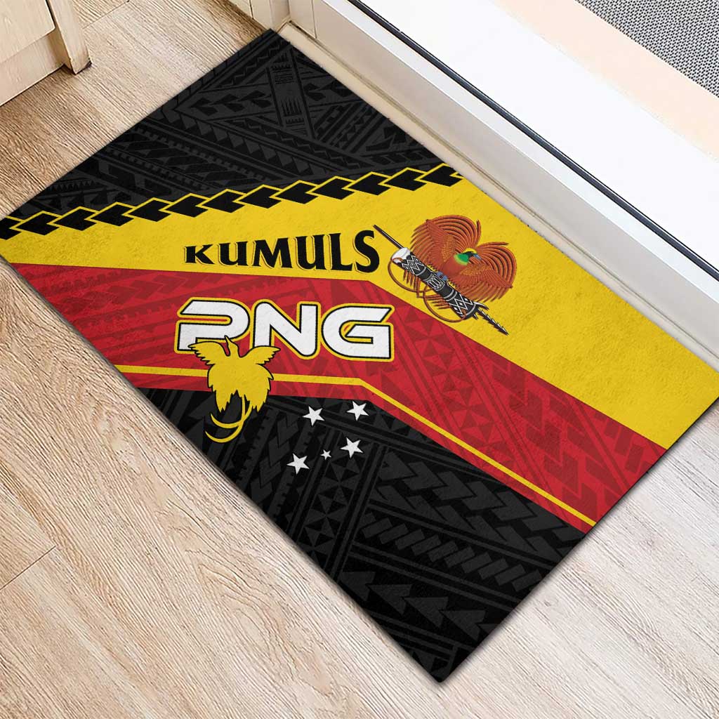 PNG Rubber Doormat The Kumuls Are On A Roll LT01 - Polynesian Pride