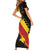 Custom PNG Short Sleeve Bodycon Dress The Kumuls Are On A Roll