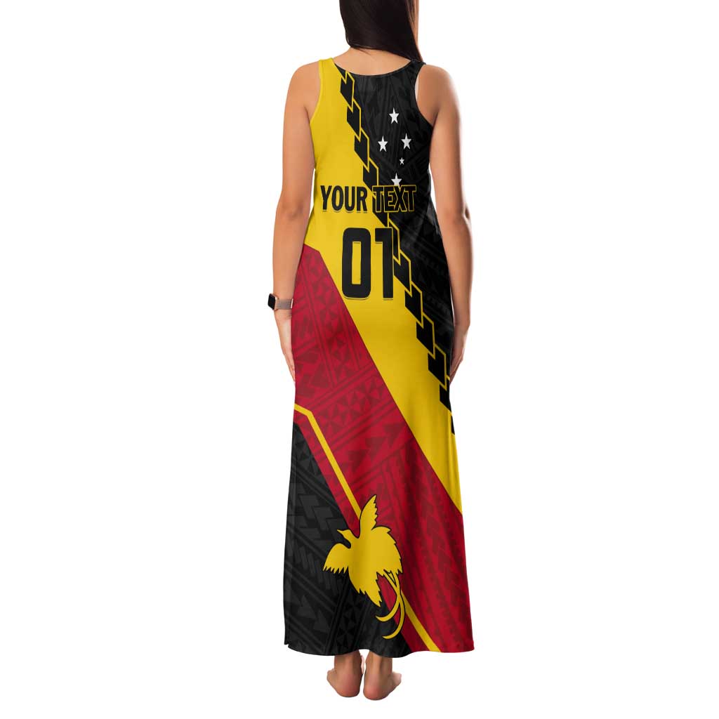 Custom PNG Tank Maxi Dress The Kumuls Are On A Roll LT01 - Polynesian Pride