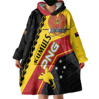 Custom PNG Wearable Blanket Hoodie The Kumuls Are On A Roll LT01 - Polynesian Pride