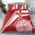 Tonga Rugby Mate Maa Bedding Set Ngatu Pattern