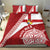 Tonga Rugby Mate Maa Bedding Set Ngatu Pattern