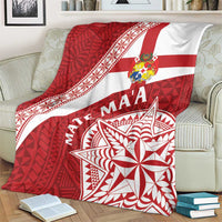 Tonga Rugby Mate Maa Blanket Ngatu Pattern LT01 - Polynesian Pride