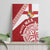 Tonga Rugby Mate Maa Canvas Wall Art Ngatu Pattern