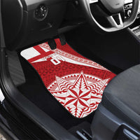 Tonga Rugby Mate Maa Car Mats Ngatu Pattern LT01 - Polynesian Pride