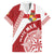 Custom Tonga Rugby Mate Maa Family Matching Off The Shoulder Long Sleeve Dress and Hawaiian Shirt Ngatu Pattern