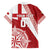 Custom Tonga Rugby Mate Maa Family Matching Off Shoulder Short Dress and Hawaiian Shirt Ngatu Pattern