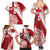 Custom Tonga Rugby Mate Maa Family Matching Summer Maxi Dress and Hawaiian Shirt Ngatu Pattern