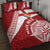 Tonga Rugby Mate Maa Quilt Bed Set Ngatu Pattern