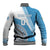 Custom Fiji Rugby Bati Baseball Jacket Tapa Pattern