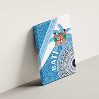 Fiji Rugby Bati Canvas Wall Art Tapa Pattern LT01 - Polynesian Pride