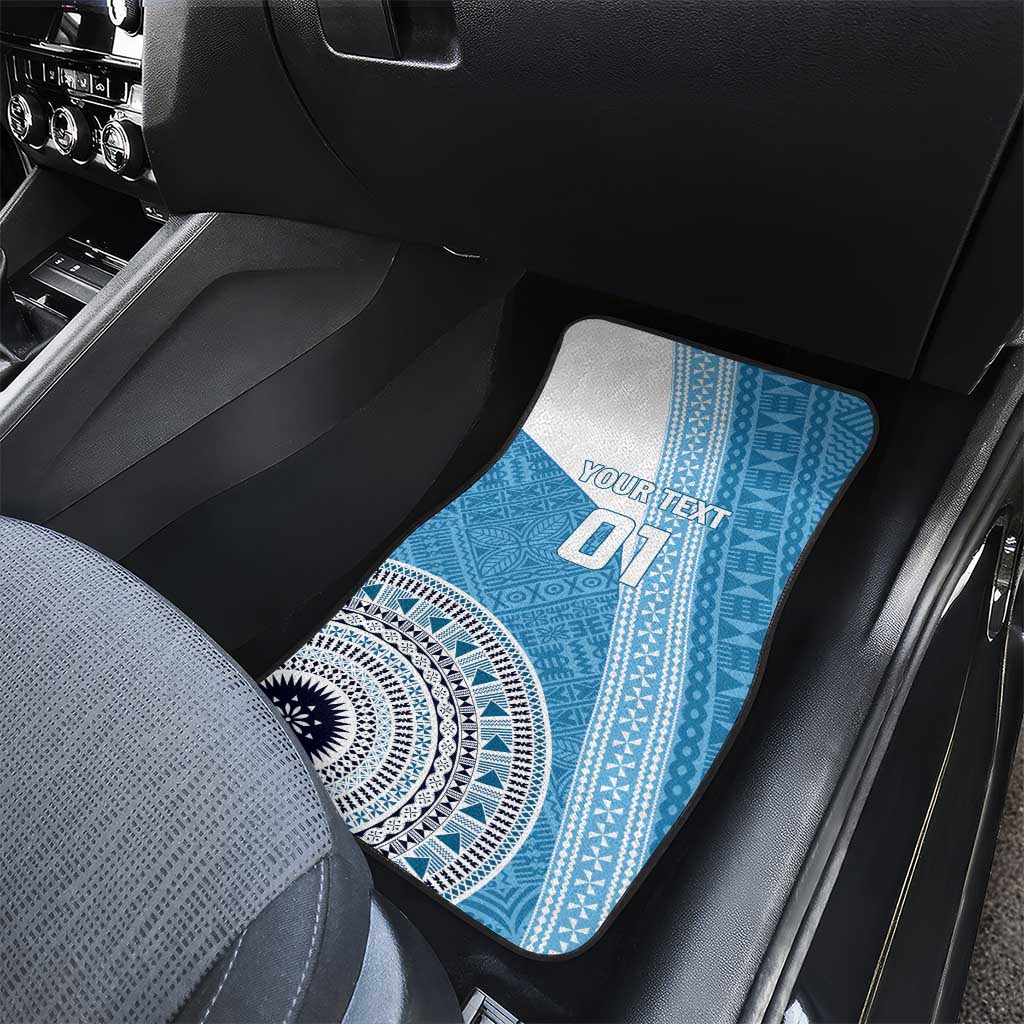 Fiji Rugby Bati Car Mats Tapa Pattern LT01 - Polynesian Pride
